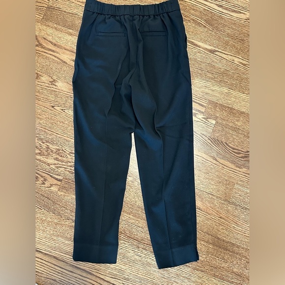 Banana Republic Hayden Petite Black Trousers Slim Ankle Work Slacks Size 00P - Picture 5 of 6